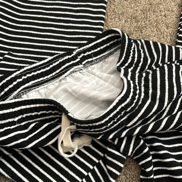 Black striped lounge pants - Picture 3 of 3